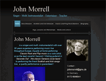 Tablet Screenshot of johnmorrell.de